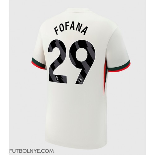 Camiseta Chelsea Wesley Fofana #29 Visitante Equipación 2025-26 manga corta